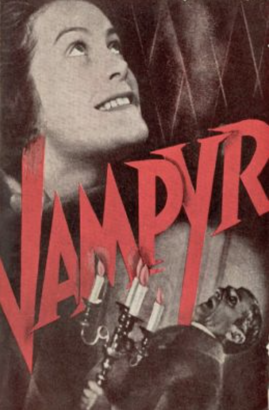 Постер фильма Vampyr — референс заставки